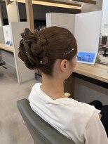 カイノ イオンモール橿原店(KAINO) シニヨン/ヘアセット/ パールアレンジ