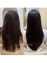 カラフクオカ 薬院駅前(Cara FUKUOKA)&nbsp;ぱやぱや毛もサラサラ♪《★髪質改善うる艶ストレート＋カット》