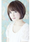 【銀座】CALON/立体感のあるショートボブスタイル
