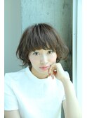 モテる外ハネショートボブ