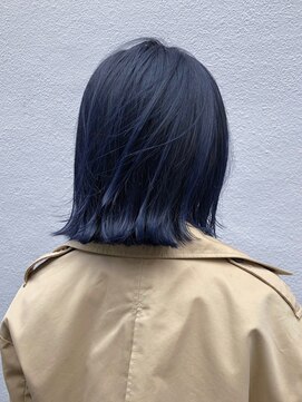 サル(saru) ☆ボブstyle.×デニムカラー☆