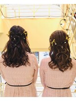 ヘアメイク ジェイエム&nbsp;ハートリボンアレンジ