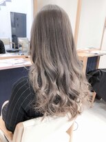 ラベンダーアッシュベージュ3Dカラー☆ブリーチWカラーモード