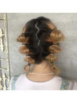 アティック ヘアーデザインアンドリラクゼーション(attic hair design&relaxation) 簡単アレンジ