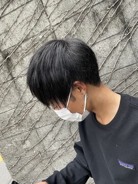 ジーヘアー(G・HAIR) マスク以外全部黒いんちゃうかプラチナブラックカラー
