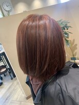 バグズ ヘアデザイン 桔梗が丘店(Baguz HAIR DESIGN)&nbsp;シークレットハイライト×ミディ/ニュアンスカラー30代40代50代