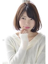 グランアージュ 柏西口店(grandage)&nbsp;大人可愛い20代30代40代前下がりひし形小顔ボブ丸みミディ 柏 m