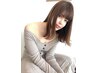 【艶髪ストレート☆】ジュエトリートメント縮毛矯正＋カット￥13900