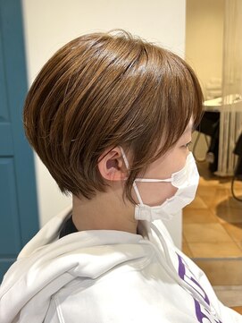 イト リトルヘアガーデン(ito. little hair garden) ブリーチなしベージュ×ショート