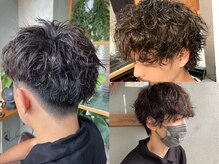 【最小限ダメージコスメパーマ】メンズパーマも◎朝のセットが楽しくなる時短スタイル