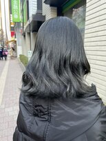 アソビセカンド 原宿(ASOBI 2nd)&nbsp;オリーブグレー　20代/30代/ブリーチなし