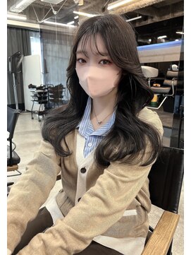 アリュウル 表参道(ALLURE) 大人可愛い前髪色っぽいくびれヘア表参道韓国レイヤーカット千葉