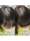 前髪割れ・地肌見え解消/ボリュームアップエクステ