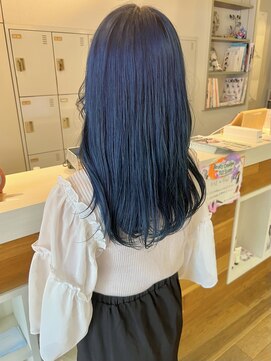 クリアーオブヘアー 本山店(CLEAR of hair) 1bleach~ navy blue