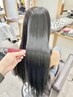 【縮毛矯正】RAPPORカット＋カラー＋髪質改善縮毛矯正 ￥27,200→