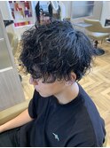 スパイラルパーマ