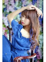 ヘアアンドメイク サファイア 豊橋店(ヘア&メイク SAPPHIRE)&nbsp;青好きによる青いプルエクステ♪