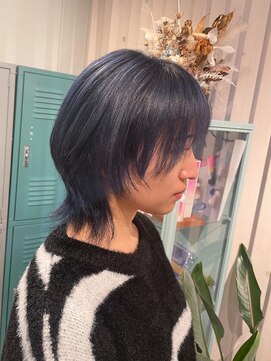 バイエイト 今池(By eight) ウルフ×ブルーアッシュ