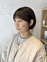 ロジエ(ROSIER)&nbsp;オリーブベージュミニボブ