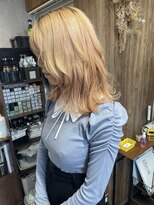 ラル(Lull)&nbsp;【before afterあり】韓国風くびれミディアムレイヤー