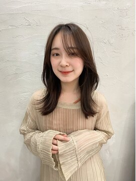 エレン 池袋(ElEn.) 顔タイプ診断×骨格診断で似合わせ大人ミディアムに☆