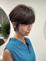 GBG 自由が丘&nbsp;くびれショートボブ40代50代グレイカラー白髪染め白髪ぼかし