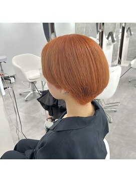 ドアホワイト(door white) 【doorwhite 新松戸 Kanna】ブリーチ/オレンジ