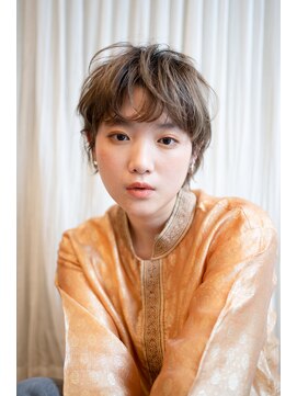 マグノリア オモテサンドウ(MAGNOLiA Omotesando) パーマでイメチェン！ラフなマッシュショート・・HINATA