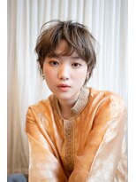 マグノリア オモテサンドウ(MAGNOLiA Omotesando) パーマでイメチェン!ラフなマッシュショート・・HINATA