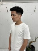 ピンツイスト ピンパーマ スパイキーショート