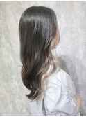 髪質改善＊ロングレイヤーグレーベージュ＊美髪【Zina船橋】