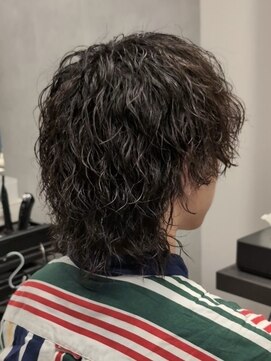 プルーブトウキョウ 渋谷(PROVE TOKYO) メンズウルフ　波巻きスパイラルパーマ