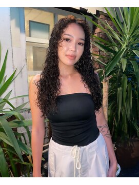 アンドピース and peace スパイラルパーマ