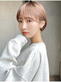 前髪イメチェンアンブレラカラーこなれミディウェーブパーマ