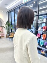 サンド 大阪梅田(sand)&nbsp;@morii_sand/オリーブベージュ/ショートボブ[大阪梅田駅]