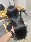 髪質改善ストレートグレーブラック