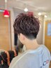 【メンズ人気no.1】カット+眉カット+頭皮マッサージスカルプスパ