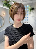30代40代50代◎ひし形ショート/白髪◎ハイライト 海老名