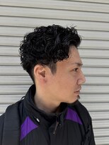 サル(saru)&nbsp;#メンズパーマ × #メンズショート