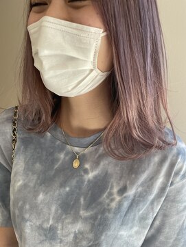 アーチバイケンジ(arch by kenje) ブリーチカラー/ベージュカラー/ハイトーン/ピンクベージュ/