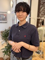 ルアウハク 梅田(LUAU Haku)&nbsp;【REN】マッシュショートパーマ
