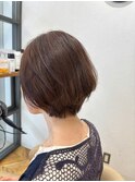 大人可愛い20代30代40代50代ひし形ショート小顔カット