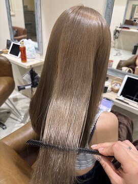 フレーム へアアンドトリートメント 天王寺北口店(FRAME) マロンベージュ