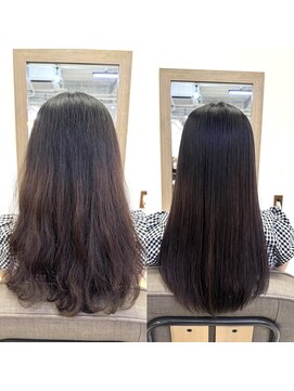 ルアン 大分駅店(ruen) 大分縮毛矯正/髪質改善ストレート/髪質改善/30代40代50代