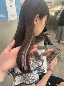 ルーブ トウキョウ(Loob. TOKYO) 池袋インナーカラーハイライトブロンドデザインカラーレイヤー