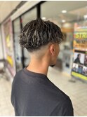 #サーフカール#スパイキーショート#ブルーブラック#稲毛駅