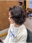 【山本智文】ケアパーマボブ
