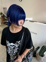 スーパーシーン(SUPER SCENE)&nbsp;クラゲヘアー/小顔に見せるヘア/ココアベージュ/宜野湾