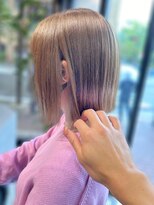 アース 錦糸町店(HAIR&MAKE EARTH)&nbsp;ハイトーン◎ミルクティーボブ×外国人風◎美髪