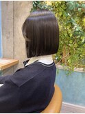 マロンベージュ/ボブ/前髪/レイヤー/小顔/髪質改善/縮毛矯正大宮